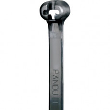 Panduit Dome-Top BT4M-M0 Cable Tie - Tie - Black - 1000 Pack - 18 lb Loop Tensile - Nylon 6.6, Polyamide 6.6 - TAA Compliance BT4M-M0