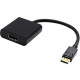 AddOn DisplayPort/HDMI Audio/Video Adapter - 1 Pack - 1 x DisplayPort Male Digital Audio/Video - 1 x HDMI Female Digital Audio/Video - 2560 x 1600 Supported - Black BU989AV-AO