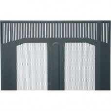 Middle Atlantic Products Door Panel Vented - Black - 38U Rack Height - 69.5" Height - 21.9" Width BVFD-38