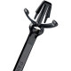 Panduit Cable Tie - Black - 500 Pack - 50 lb Loop Tensile - Nylon 6.6 - TAA Compliance BW3S-D0