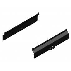 Havis C-AP HFB - Mounting component (2 hanging file adapter brackets) - steel - black powder coat - car console - TAA Compliance C-AP-HFB