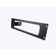 Havis - Mounting bracket for two-way radio, car console - 2.5" mounting space - TAA Compliance C-EB25-NX3-1P