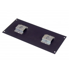 Havis C-FP4 MC2 - Mounting kit (2 clips, 4" filler plate) - for microphone - TAA Compliance C-FP4-MC2