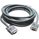 Kramer Video Cable - 15 ft VGA Video Cable for Video Device - First End: 1 x HD-15 Male Video - Second End: 1 x HD-15 Female Video - Shielding - Gold Plated Contact - Dark Gray - RoHS Compliance C-GM/GF-15