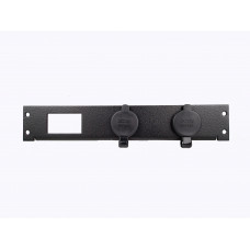 Havis 2 Lighter Plug Outlet W/ 1 Switch Cut Out - Lighter plug outlet - TAA Compliance C-LP2-PS1