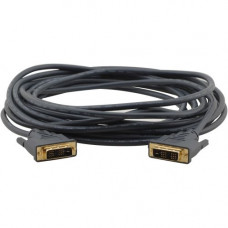 Kramer Flexible DVI Cable - 3 ft DVI Video Cable for Video Device - First End: 1 x DVI-D - Second End: 1 x DVI-D Male Digital Video - Supports up to 1920 x 1200 - Shielding C-MDM/MDM-3