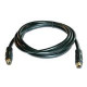 Kramer C-SM/SM-25 S-Video Cable - 25 ft Coaxial Video Cable - First End: 1 x 4-pin Mini-DIN Male S-Video - Second End: 1 x 4-pin Mini-DIN Male S-Video - Shielding - Dark Gray C-SM/SM-25