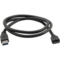 Kramer USB-A to Micro B 3.0 Cable - 15 ft USB Data Transfer Cable - First End: 1 x Type A - Second End: 1 x Micro Type B Male USB C-USB3/MICROAB-15
