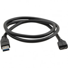 Kramer USB-A to Micro B 3.0 Cable - 10 ft USB Data Transfer Cable - First End: 1 x Type A - Second End: 1 x Micro Type B Male USB C-USB3/MICROAB-10