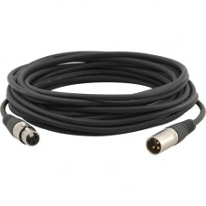 Kramer C-XLQM/XLQF-10 Audio Cable - 10 ft Audio Cable for Audio Device, Microphone - First End: 1 x XLR Male Audio - Second End: 1 x XLR Female Audio - Shielding C-XLQM/XLQF-10