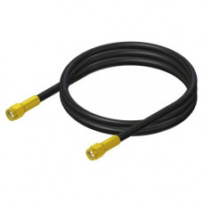 Panorama Antennas C29SP | Double Shielded Low loss Cable - SMA Plug - 16.40 ft Coaxial Antenna Cable for Antenna, Router, Modem - First End: 1 x SMA Male Antenna - Second End: 1 x SMA Female Antenna - Extension Cable - Shielding - Black - TAA Compliance C