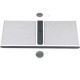 Panduit Roof Panel - Steel, Polycarbonate - Black - 1 Pack - 1.5" Height - 27.6" Width - 47.2" Depth - TAA Compliance C2CAC07F04IRB1