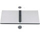 Panduit Roof Panel - Steel, Polycarbonate - Black - 1 Pack - 1.5" Height - 27.6" Width - 47.2" Depth - TAA Compliance C2CAC07F04IRB1