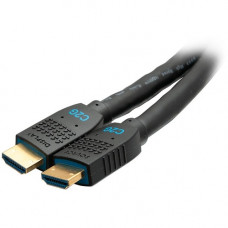 C2g 35ft Ultra Flexible 4K Active HDMI Cable Gripping 4K 60Hz - In-Wall M/M - 35 ft HDMI A/V Cable for Computer, Projector, Monitor, Blu-ray Player, DVD Player, Audio/Video Device - First End: 1 x HDMI (Type A) Male Digital Audio/Video - Second End: 1 x H