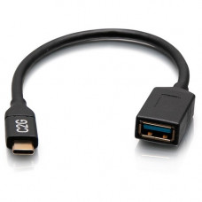 C2g USB C to USB 3.2 Adapter - M/F - USB C to USB A Adapter - USB 3.2 Gen 1 - M/F 29515