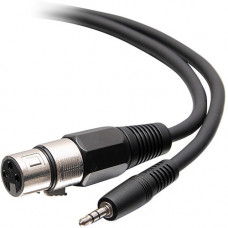C2g 6ft 3.5mm TRS 3 Position Balanced to XLR Cable - M/F - 6 ft Mini-phone/XLR Audio Cable for Audio Device, Tablet, Notebook, Recorder, Amplifier, Speaker, Microphone, Console - First End: 1 x Mini-phone Male Audio - Second End: 1 x 3-pin XLR Female Audi