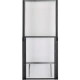 Panduit Net-Contain Side Panel - Steel, Polycarbonate - Black - 1 Pack - 66" Height - 23.5" Width - TAA Compliance C2HAC06I3866B1