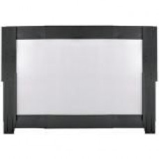 Panduit Net-Contain Side Panel - Steel, Polycarbonate - White - 1 Pack - 26" Height - 48" Width - TAA Compliance C2HACERI1626W1