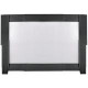 Panduit Net-Contain Side Panel - Steel, Polycarbonate - White - 1 Pack - 26" Height - 48" Width - TAA Compliance C2HACERI1626W1