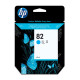 HP 82 (C4911A) Cyan Original Ink Cartridge (69 ml) - Design for the Environment (DfE), TAA Compliance C4911A