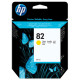 HP 82 (C4913A) Yellow Original Ink Cartridge (69 ml) - Design for the Environment (DfE), TAA Compliance C4913A