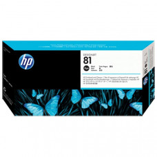 HP 81 (C4950A) Black Dye Printhead/Printhead Cleaner - Design for the Environment (DfE), TAA Compliance C4950A