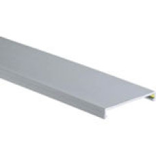 Panduit C4LG6 Duct Cover - Cover - Light Gray - 1 Pack - TAA Compliance C4LG6