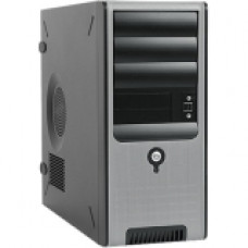 In Win C583 Mid Tower Chassis - Mid-tower - Black, Silver - Steel - 9 x Bay - 1 x 350 W - Power Supply Installed - Micro ATX, ATX Motherboard Supported - 1 x Fan(s) Supported - 3 x External 5.25" Bay - 2 x External 3.5" Bay - 3 x Internal 3.5&qu