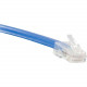 ENET Cat5e Blue 18 Foot Non-Booted (No Boot) (UTP) High-Quality Network Patch Cable RJ45 to RJ45 - 18Ft - Lifetime Warranty C5E-BL-NB-18-ENC