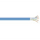 Black Box CAT5e Value Line Solid Bulk Cable, CM, 1000-ft. (304.8-m), Blue - 1000 ft Category 5e Network Cable for Network Device - Bare Wire - Bare Wire - Blue - RoHS, WEEE Compliance C5E-CM-SLD-BL