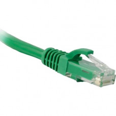 ENET Cat5e Green 100 Foot Patch Cable with Snagless Molded Boot (UTP) High-Quality Network Patch Cable RJ45 to RJ45 - 100Ft - Lifetime Warranty C5E-GN-100-ENC