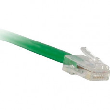 ENET Cat5e Green 35 Foot Non-Booted (No Boot) (UTP) High-Quality Network Patch Cable RJ45 to RJ45 - 35Ft - Lifetime Warranty C5E-GN-NB-35-ENC