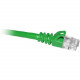 Cp Technologies ClearLinks 14FT Cat5E 350MHZ Green Molded Snagless Patch Cable - Category 5E for Network Device - 14ft - 1 x RJ-45 Male Network - 1 x RJ-45 Male Network - Green - RoHS Compliance C5E-GR-14-M