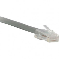 ENET Cat5e Gray 6 Foot Non-Booted (No Boot) (UTP) High-Quality Network Patch Cable RJ45 to RJ45 - 6Ft - Lifetime Warranty C5E-GY-NB-6-ENC