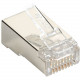 Black Box CAT5e Value Line Modular Plug, Shielded, 100-Pak - 100 Pack - 1 x RJ-45 Male - RoHS Compliance C5E-MP-S-100PAK