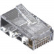 Black Box CAT5e Value Line Modular Plug, Unshielded, 100-Pak - 100 Pack - 1 x RJ-45 Male - RoHS, TAA Compliance C5E-MP-U-100PAK
