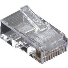Black Box CAT5e Value Line Modular Plug, Unshielded, 50-Pak - 50 Pack - 1 x RJ-45 Male - RoHS Compliance C5E-MP-U-50PAK