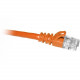 Cp Technologies ClearLinks 3FT Cat5E 350MHZ Orange Molded Snagless Patch Cable - Category 5E for Network Device - 3ft - 1 x RJ-45 Male Network - 1 x RJ-45 Male Network - Orange - RoHS Compliance C5E-OR-03-M