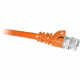 Cp Technologies ClearLinks 100FT Cat5E 350MHZ Orange Molded Snagless Patch Cable - Category 5E for Network Device - 100ft - 1 x RJ-45 Male Network - 1 x RJ-45 Male Network - Orange - RoHS Compliance C5E-OR-100-M