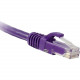ENET Cat5e Purple 100 Foot Patch Cable with Snagless Molded Boot (UTP) High-Quality Network Patch Cable RJ45 to RJ45 - 100Ft - Lifetime Warranty C5E-PR-100-ENC