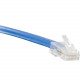 ENET 6in Blue Cat5e Non-Booted (No Boot) (UTP) High-Quality Network Patch Cable RJ45 to RJ45 - 6 Inch - Lifetime Warranty C5E-BL-NB-6IN-ENC