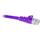 Cp Technologies ClearLinks 5FT Cat5E 350MHZ Purple Molded Snagless Patch Cable - Category 5E for Network Device - 5ft - 1 x RJ-45 Male Network - 1 x RJ-45 Male Network - Purple - RoHS Compliance C5E-PU-05-M