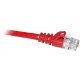 ENET Cat5e Red 4 Foot Patch Cable with Snagless Molded Boot (UTP) High-Quality Network Patch Cable RJ45 to RJ45 - 4Ft - Lifetime Warranty C5E-RD-4-ENC