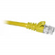 ENET Cat5e Yellow 75 Foot Patch Cable with Snagless Molded Boot (UTP) High-Quality Network Patch Cable RJ45 to RJ45 - 75Ft - Lifetime Warranty C5E-YL-75-ENC