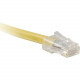 ENET Cat5e Yellow 20 Foot Non-Booted (No Boot) (UTP) High-Quality Network Patch Cable RJ45 to RJ45 - 20Ft - Lifetime Warranty C5E-YL-NB-20-ENC