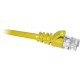 Cp Technologies ClearLinks 10FT Cat5E 350MHZ Yellow Molded Snagless Patch Cable - Category 5E for Network Device - 10ft - 1 x RJ-45 Male Network - 1 x RJ-45 Male Network - Yellow - RoHS Compliance C5E-YW-10-M