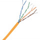 Comprehensive Cat 5e 350MHz Solid Orange Bulk Cable 1000ft - Category 5e for Network Device - 1000 ft - Bare Wire - Bare Wire - Orange - RoHS Compliance C5E350ORA-1000