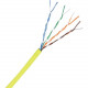 Comprehensive Cat 5e 350MHz Solid Yellow Bulk Cable 1000ft - Category 5e for Network Device - 1000 ft - Bare Wire - Bare Wire - Yellow - RoHS Compliance C5E350YLW-1000