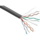 Axiom CAT5e Bulk Cable Spool 1000FT (Gray) - 1000 ft Category 5e Network Cable for Network Device - First End: 1 x Bare Wire - Second End: 1 x Bare Wire - Gray C5EBCS-G1000-AX