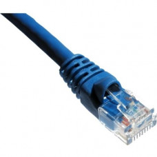 Axiom 100FT CAT5E 350mhz Patch Cable Molded Boot (Blue) - Category 5e for Network Device - Patch Cable - 100 ft - 1 x - 1 x - Gold-plated Contacts - Blue - RoHS Compliance C5EMB-B100-AX